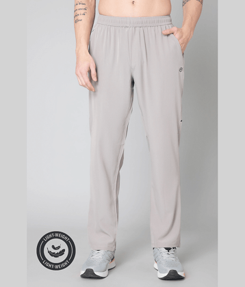 Turnfit Grey Polyester Men's Sports Trackpants ( Pack of 1 )