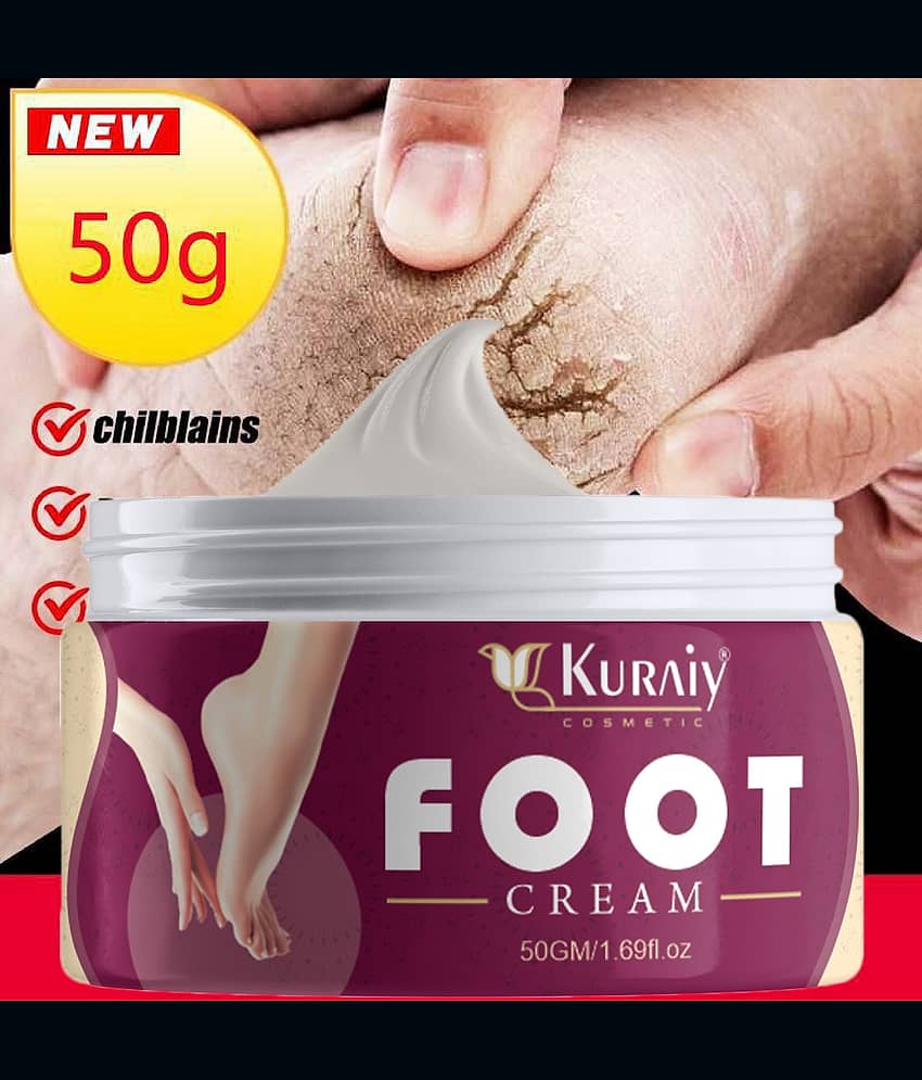 KURAIY Foot Crack Cream For Dry Cracked Heels & Feet Foot Cream (50gm)