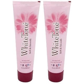 White Tone Hydrating Sun Protection Face Cream - Pack Of 2 (25g)