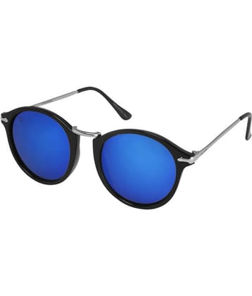 Walrus - Blue Panto Sunglasses ( WS-JKSN-200207 )