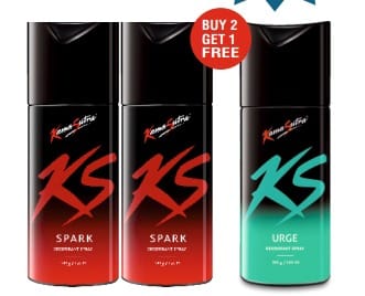 150 ml B2 G1 2 Spark + 1 Urge
