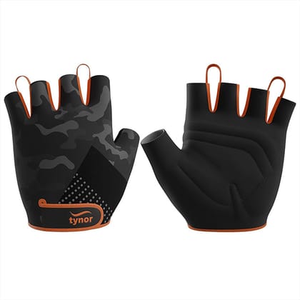 Tynor Tynogrip Gym Gloves-Black / Small