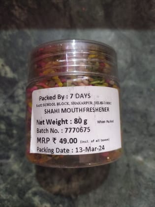 Shahi mouthfreshener 