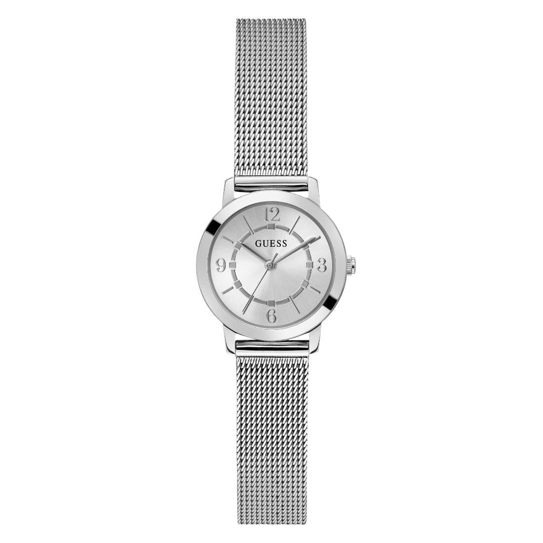 Guess Women 28 mm Silver Dial Analog Watch- GW0666L1-Silver