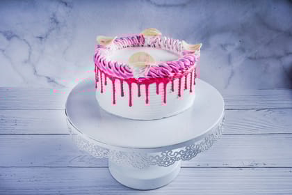 Vanilla cake [eggless]