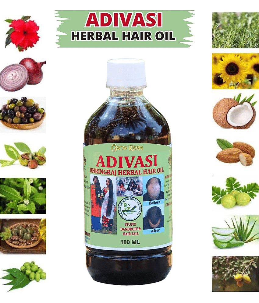 Growkesh - Anti Dandruff Bhringraj Oil 100 ml ( Pack of 1 )