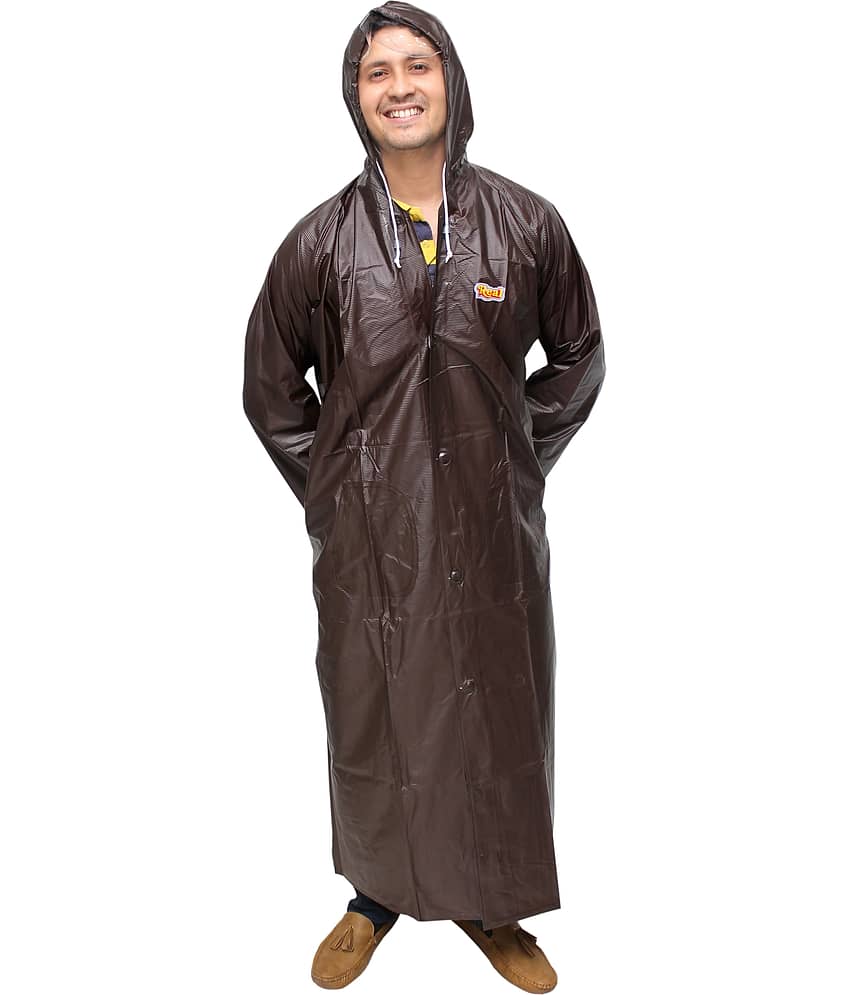 Goodluck Brown Rain Jacket
