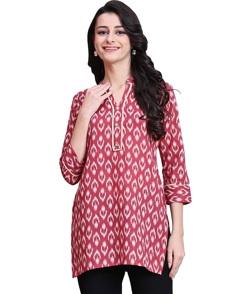 Cotton Short Kurti For Women (Pack of 1)