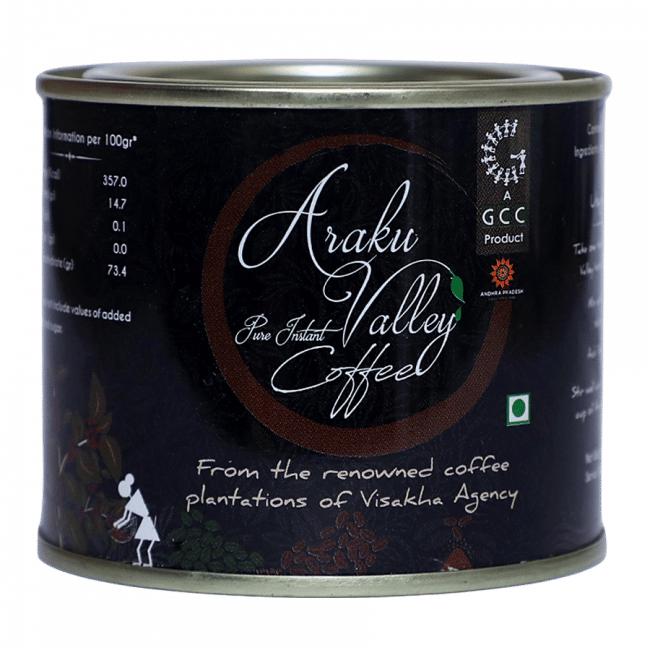 Araku Valley 100% Pure Instant Coffee 100Gms