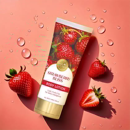 Body Cupid Strawberry Bliss Body Lotion - 150 ml