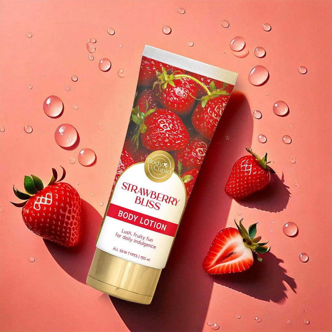 Body Cupid Strawberry Bliss Body Lotion - 150 ml