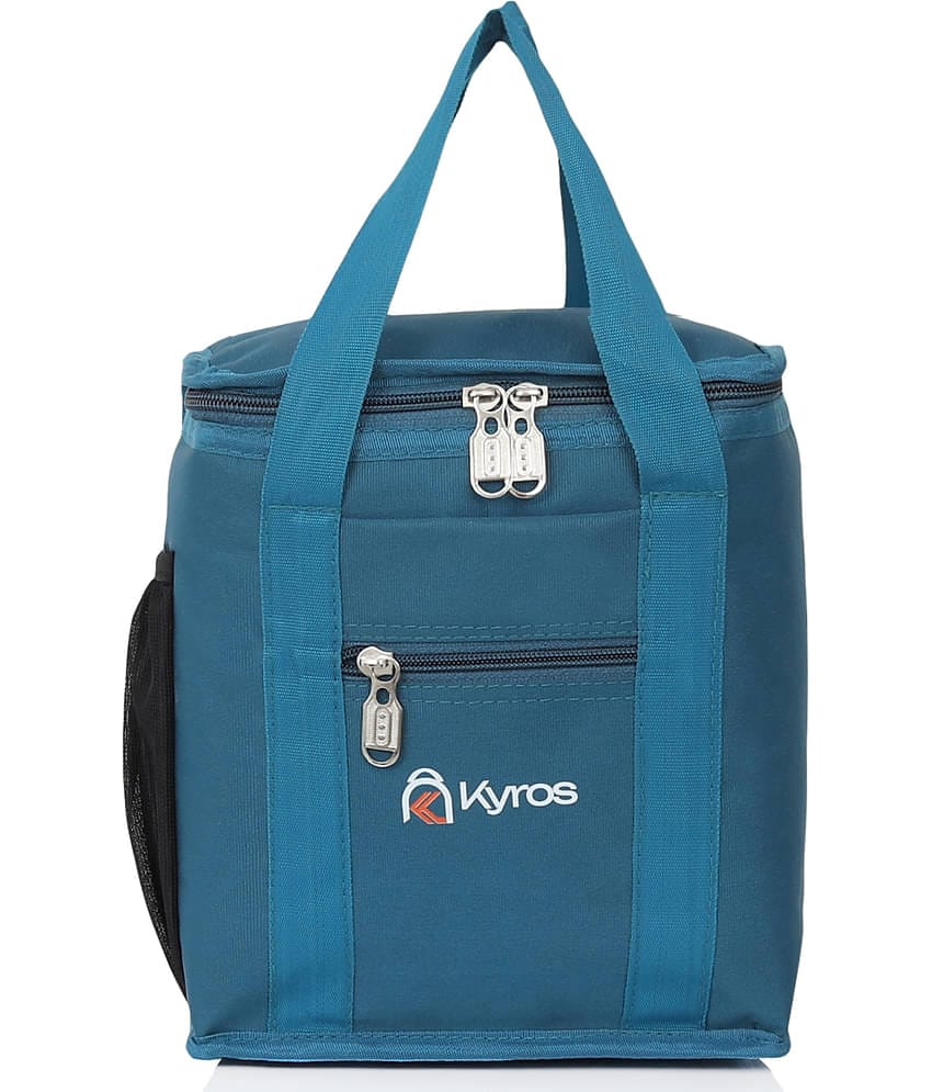 Kyros Blue Polyester Lunch Bag Pack of 1