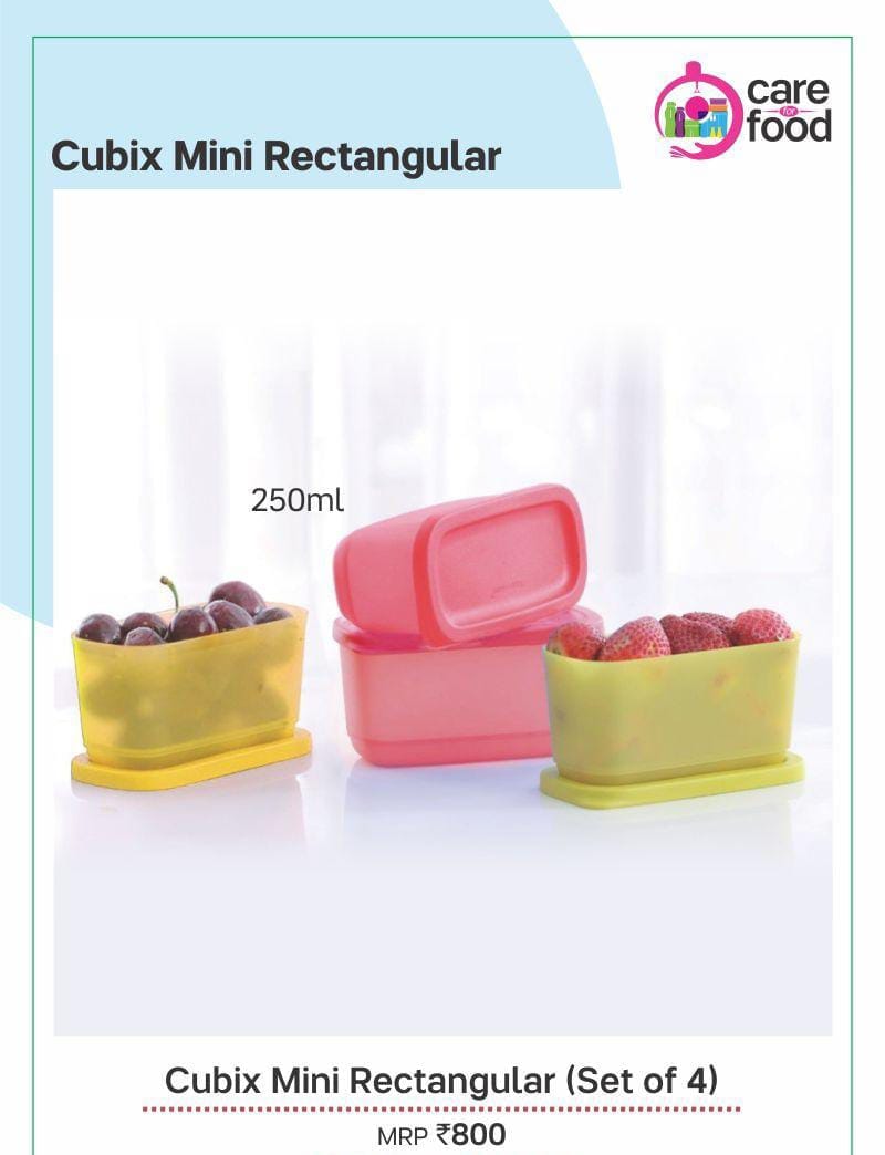 Cubix mini 250ml set of 4
