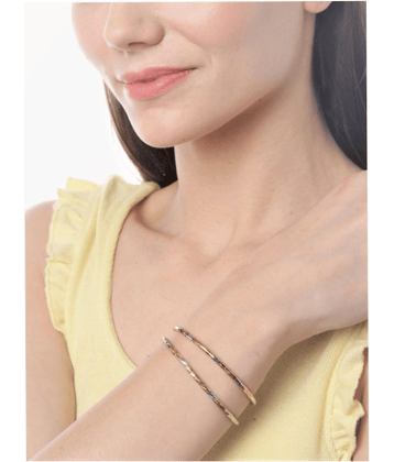 Gilher Daily Wear Adjustable Bangle Pair For Women And Girl