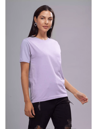 Lavender - Sukhiaatma Unisex Basic T-shirt-XS-36