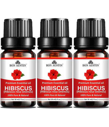 Bon Austin Hibiscus Essential Oil Aromatic 30 mL ( Pack of 3 )