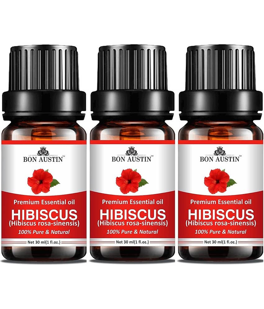 Bon Austin Hibiscus Essential Oil Aromatic 30 mL ( Pack of 3 )