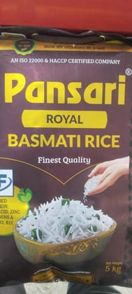 Pansari Royal Basmati rice Finest quality 