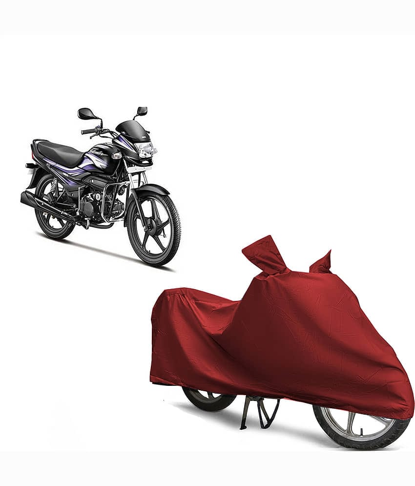 EGAL Bike Body Cover for Hero Hero Super Splendor iSmart BS6 ( Pack of 1 ) , Maroon
