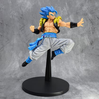 Ssj Blue Gogeta Action Figure With Stand (25 Cm Height) - Dragon Ball Z