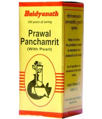 Baidyanath Prawal Panchamrit 25 Tablet