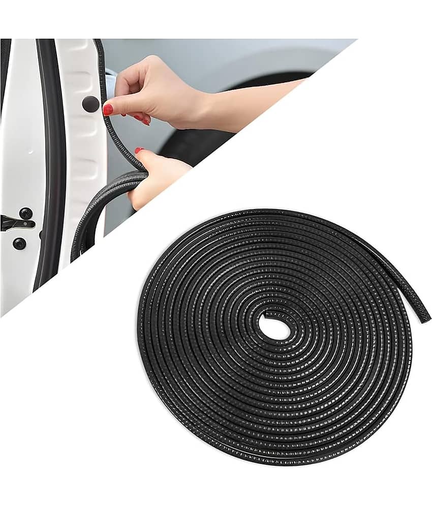 CarFrill Door Guard Rubber Black