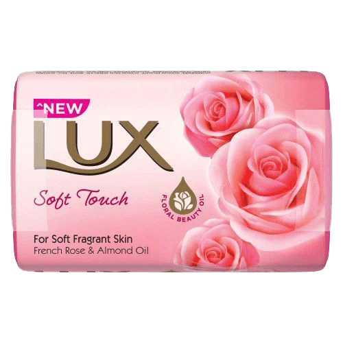 Lux Bathing Soap Soft Touch French Rose And Almond Oil 3 x 150g
