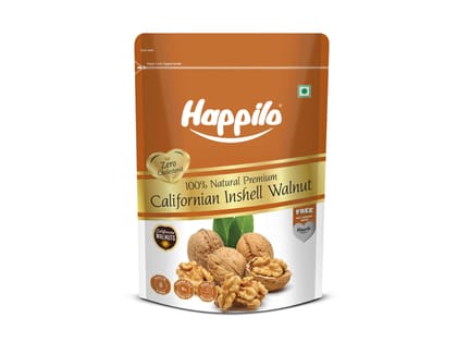 Happilo Premium 100% Natural Californian Inshell Walnut 500g Value Pack