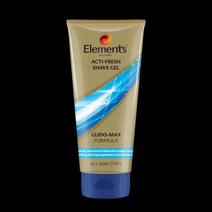 Elements Wellness Acti-Fresh Shave Gel 80g