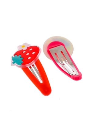 Small Tic Tac Hair Clips for Girls & Kids (Pack of 2)