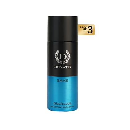 Denver Saxe Deodorants 150ml Pack Of 3