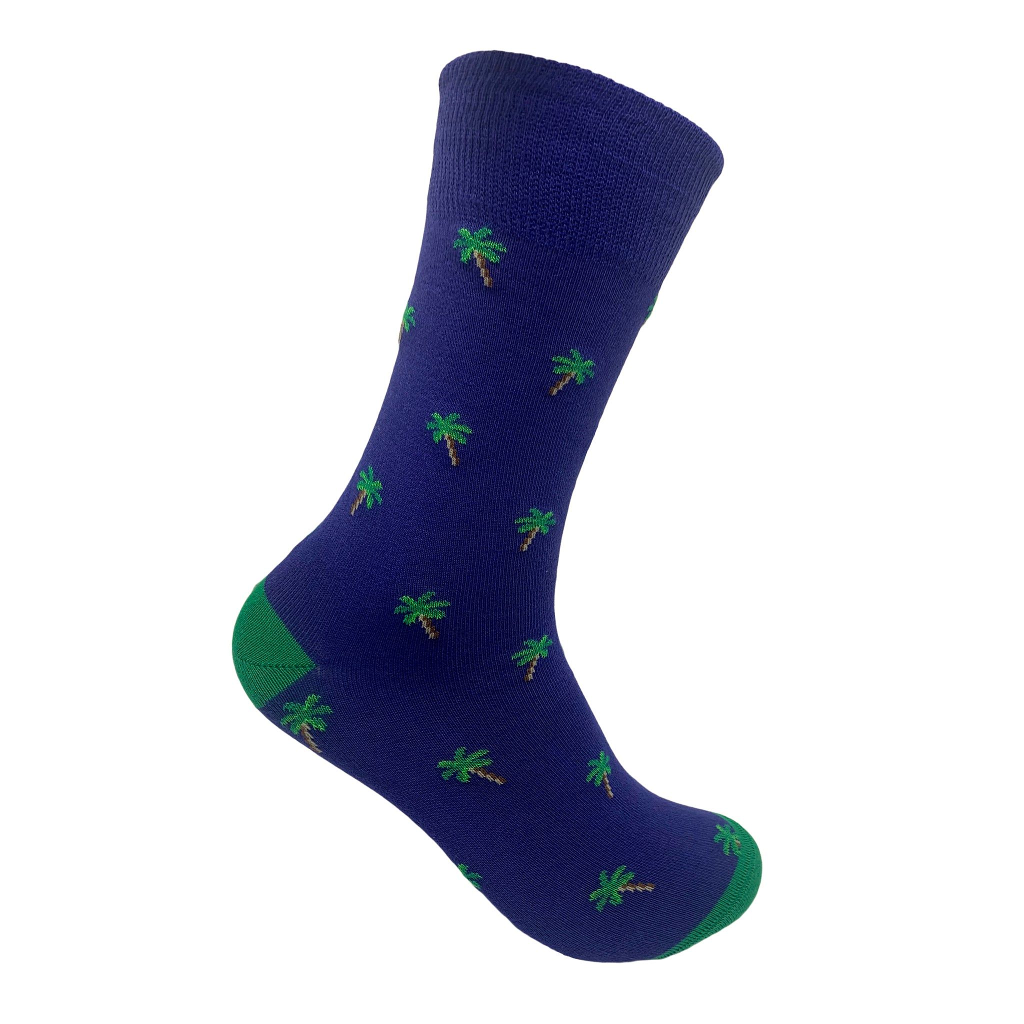 Coconut Tree Socks For Men