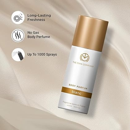 The Man Company Blanc Body Perfume for Men - 120ML