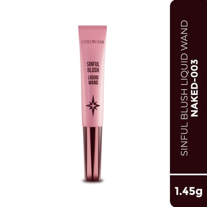 Colorbar Sinful Blush Liquid Wand - Naked 3 Colorbar Sinful Blush Liquid Wand - Naked 3