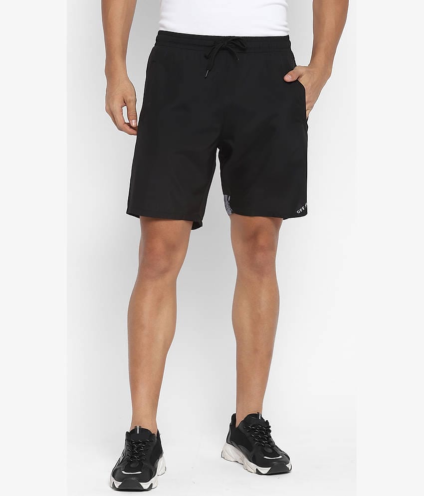OFF LIMITS - Black Polyester Men's Running Shorts ( Pack of 1 )
