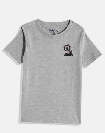 Boys Grey Pack of 3 Printed T-shirt