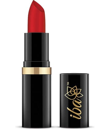 Iba Pure Lips Moisturizing Lipstick Shade A62 Pure Red, 4g , Highly Pigmentated (Pack of 1)