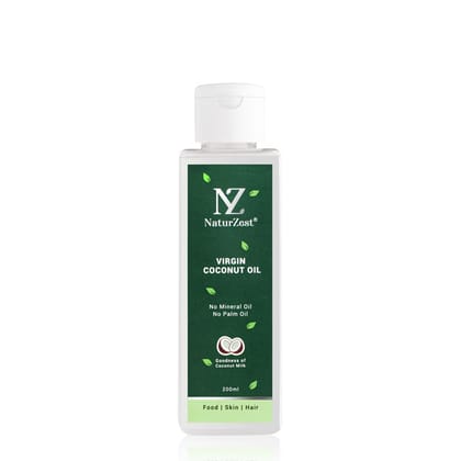 NaturZest Virgin Coconut Oil, 200 ml NaturZest Virgin Coconut Oil, 200 ml