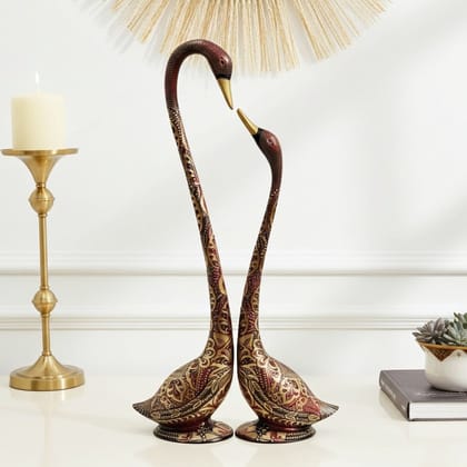 Brass Showpiece Duck Statue (ANMAS013 B)