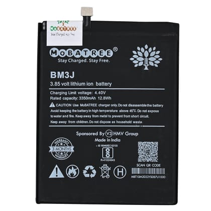 Mobatree Original Mobile Battery for Xiaomi 8 Lite - BM3J, 3550 mAh (6 months Guarantee)