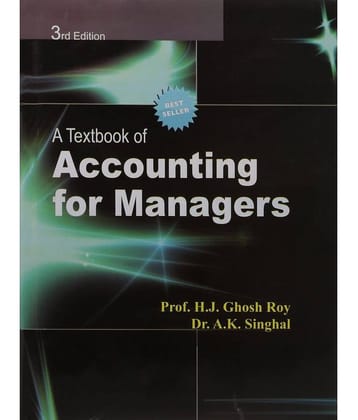 A Textbook of Accounting for Managers (HB)