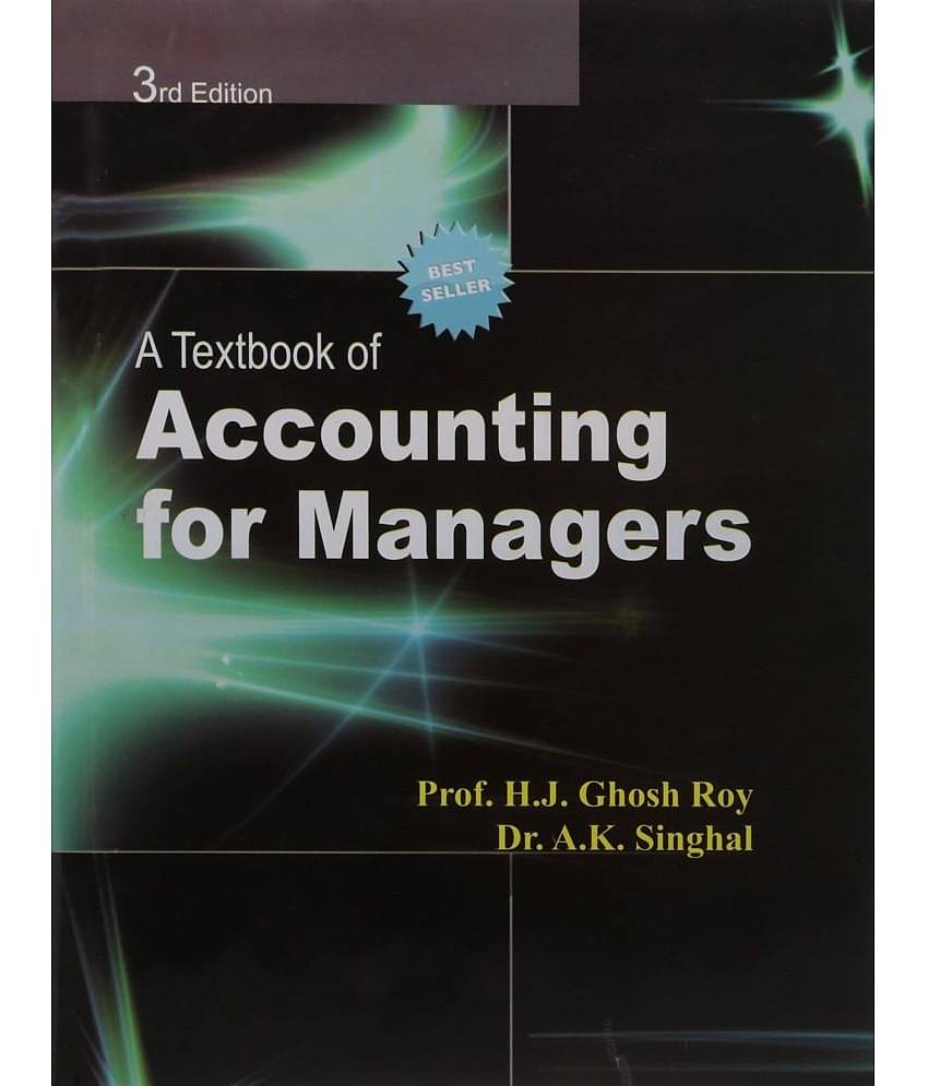 A Textbook of Accounting for Managers (HB)
