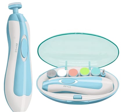 Baby Nail Trimmer New Born with Lights | Electric Baby Nail Cutter 0-6 Months with Multiple Filer Heads Adjustment | New Born Baby Products, Pack of 1 (Multicolour) Baby Nail Trimmer New Born with Lights | Electric Baby Nail Cutter 0-6 Months with Multiple Filer Heads Adjustment | New Born Baby Products, Pack of 1 (Multicolour)