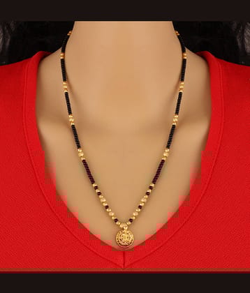 Bhagya Lakshmi Golden Mangalsutra ( Pack of 1 )