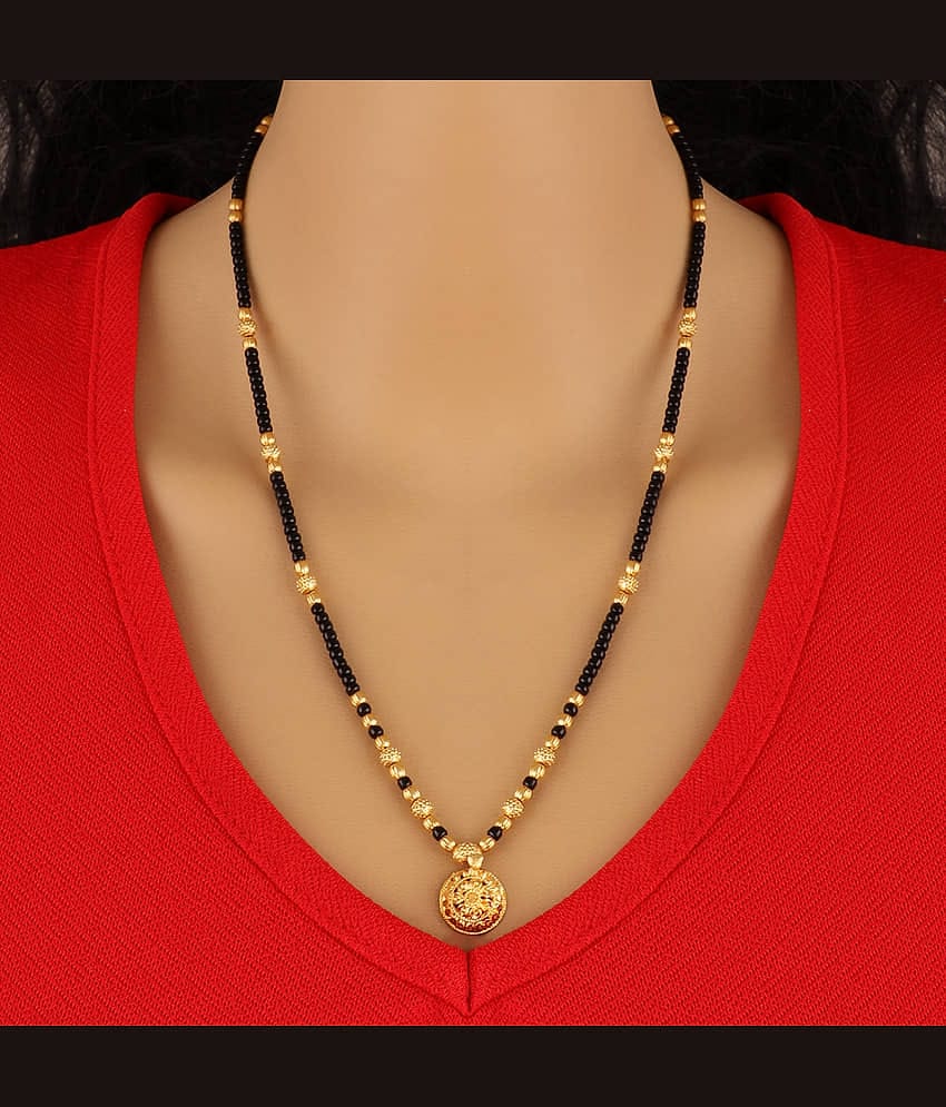 Bhagya Lakshmi Golden Mangalsutra ( Pack of 1 )