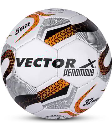 Vector X - Orange PVC Football ( Pack of 1 )
