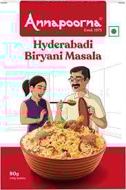 ANNAPOORNA HYDERABADI BIRIYANI MASALA 80G