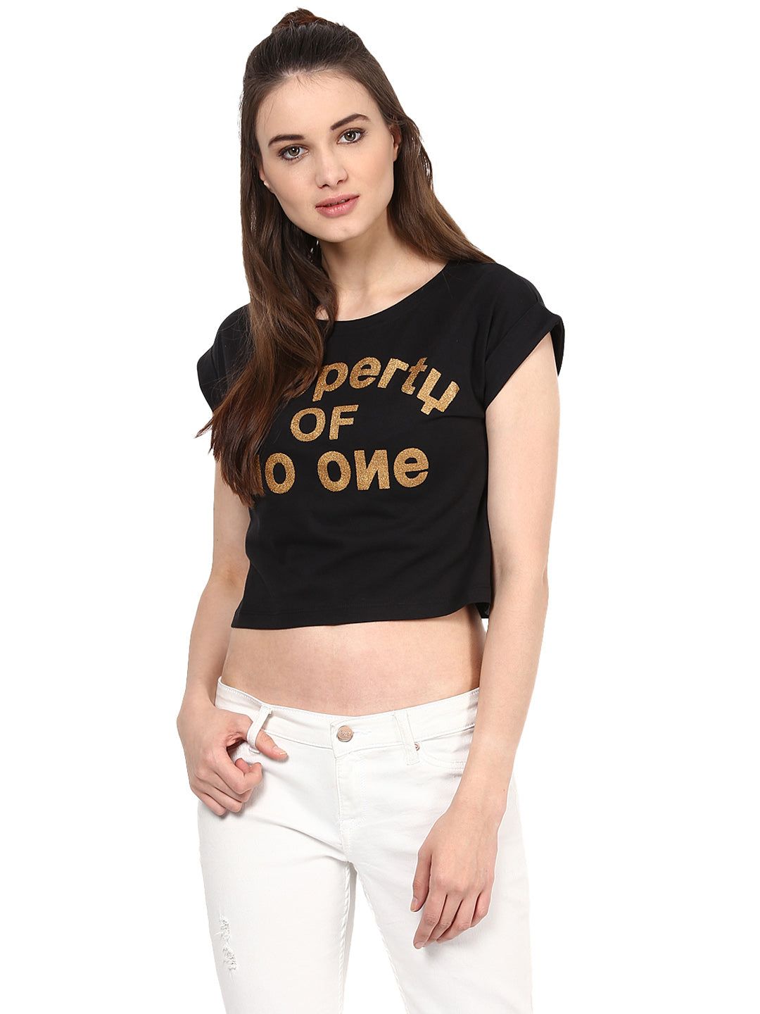 PROPORTY-OF-NO-ONE-L / Black