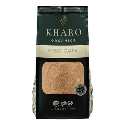 Kharo Organics Whole Wheat Daliya 500 Gms