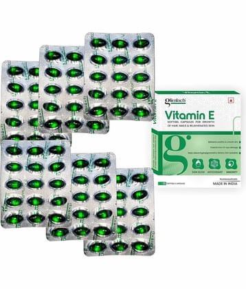 GLIMLACH Vitamin E For Face Hair Pimple Glowing Skin & hair care (Pack of 6)